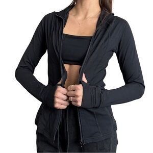 Amazon Women's Black Full-Zip Jacket